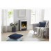 LEE SILVER Dimplex 2kW Optiflame Portable Electric Fire 